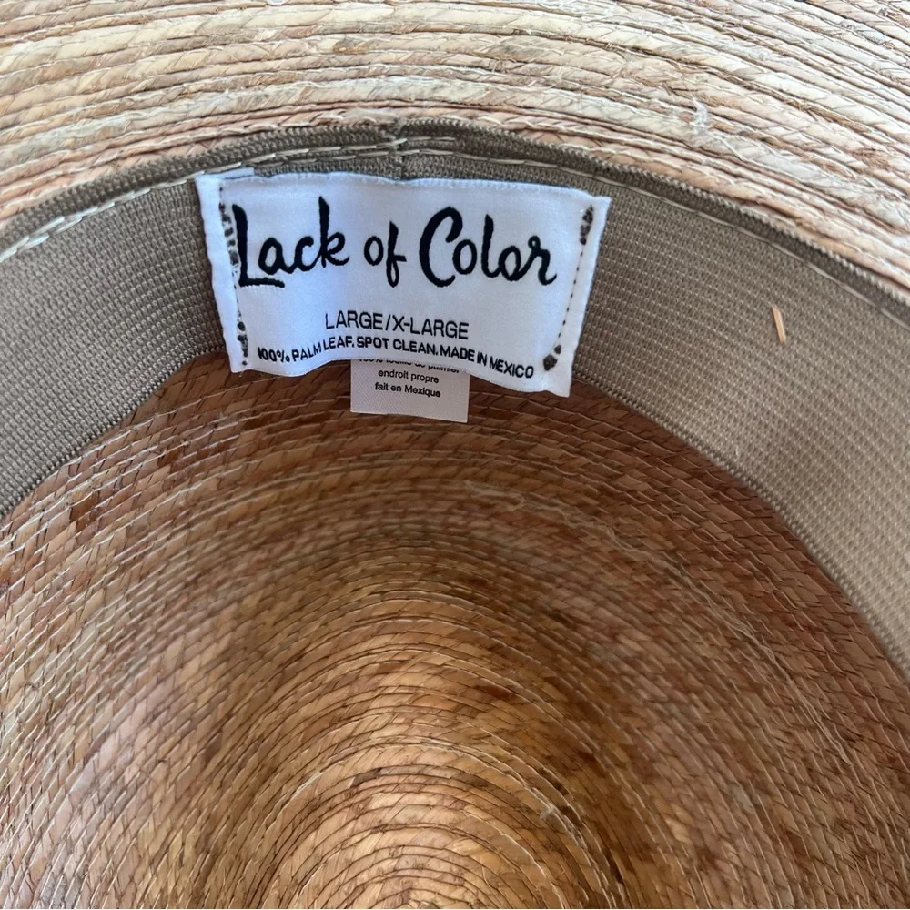 Lack of Color Palma Straw Fedora Hat - Picture 9 of 11